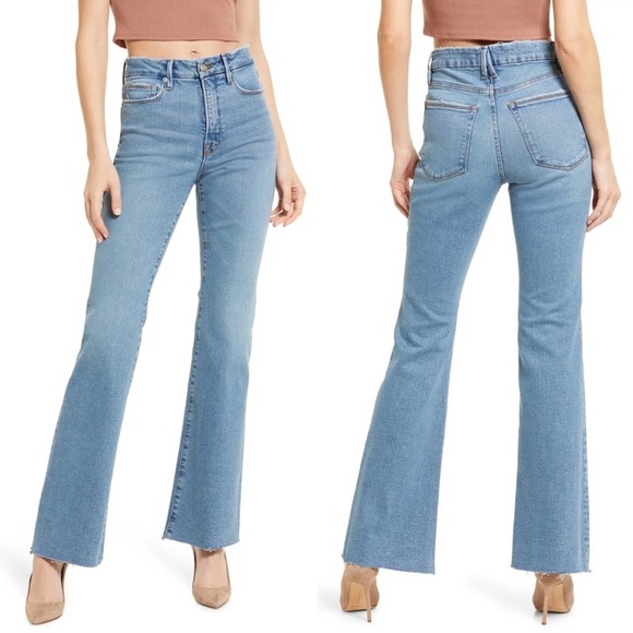 GOOD AMERICAN Good Classic Bootcut Jeans
Size 10/30 EUC - Picture 7 of 7